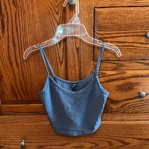 SHEIN matching blue pajama set, size small